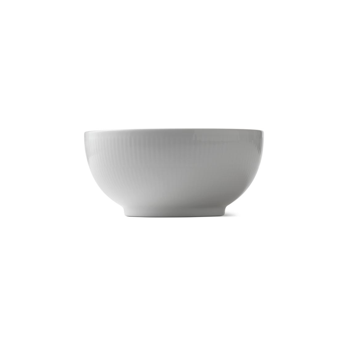 Royal Copenhagen White Flanted Bowl, 110cl