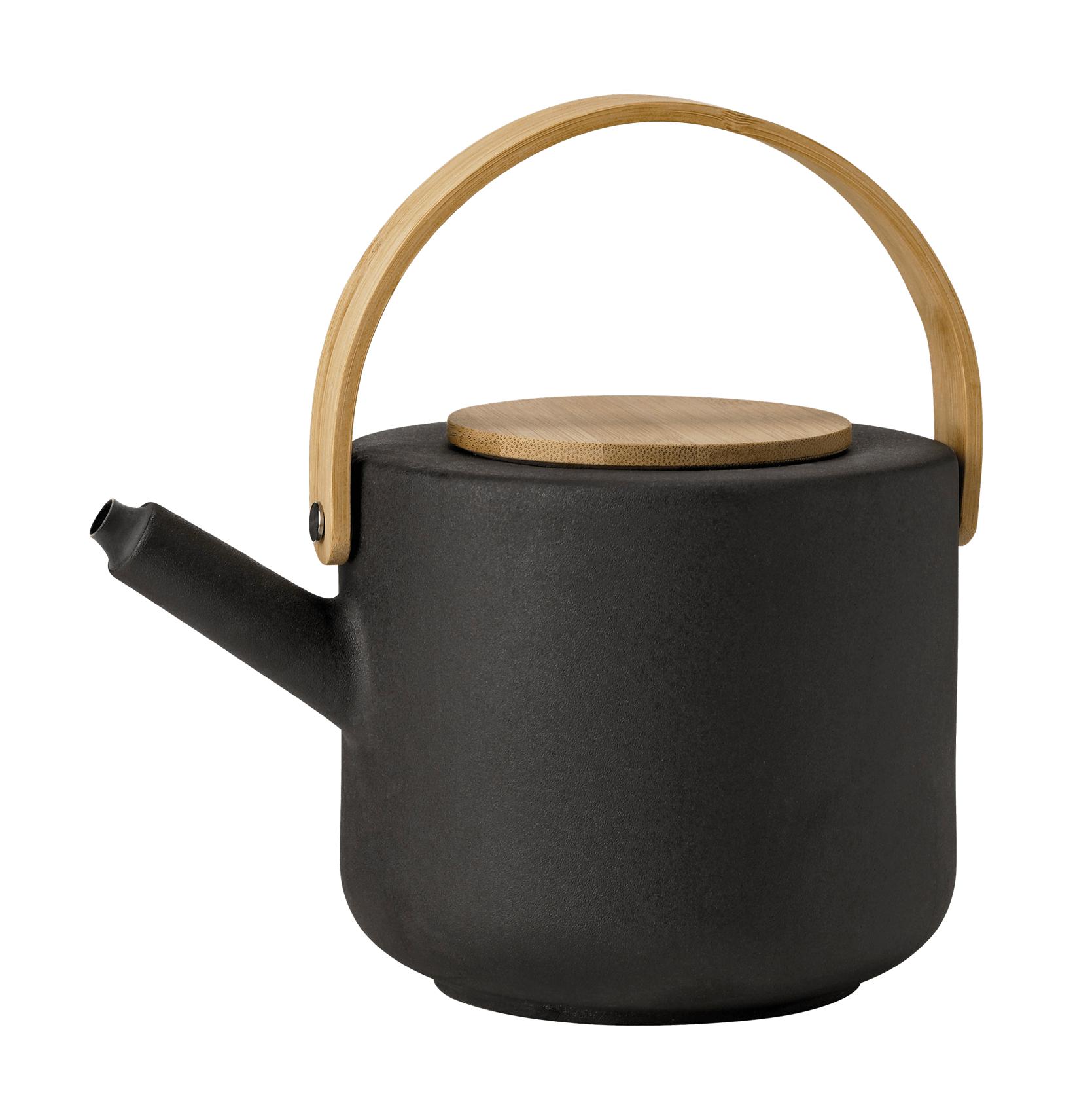 Stelton Theo Teapot 1,25 L, czarny
