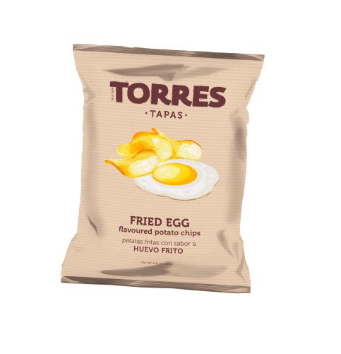 Torres Selecta smażone chipsy jaj, 125G
