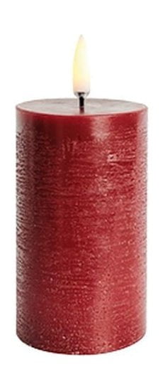 Oświetlenie Uyuni LED Filar Candle 3 D płomień Øx H 5,8x10,1 cm, Carmine Red