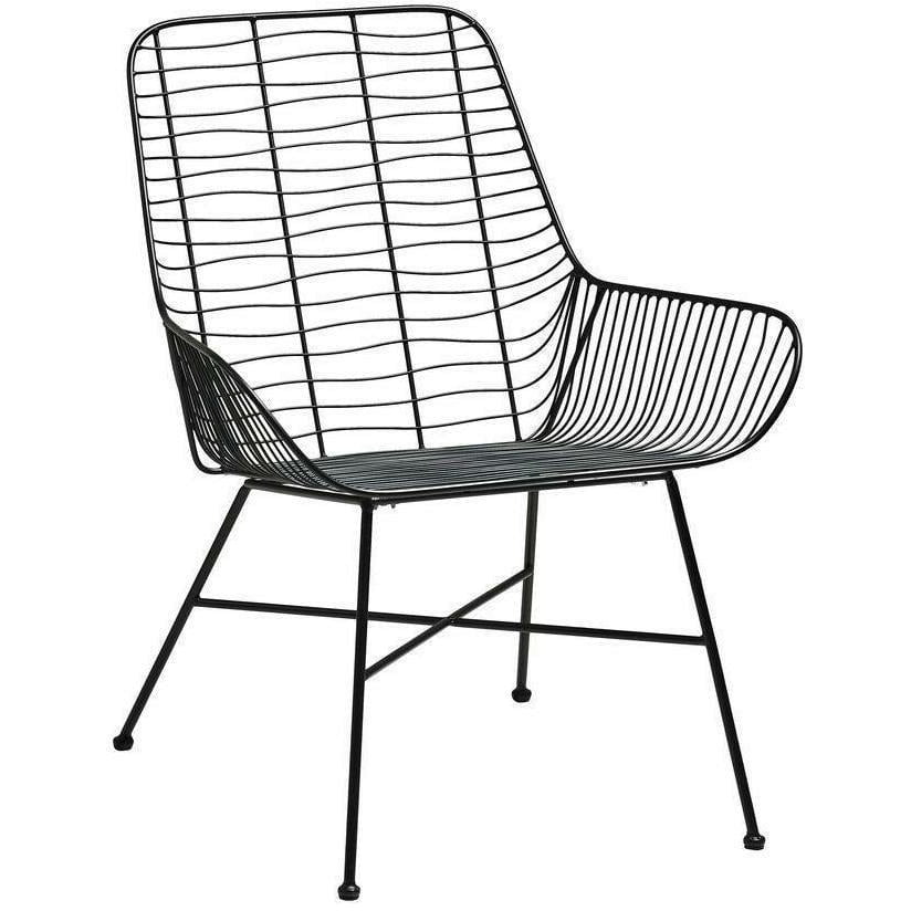 Krzesło kolekcji willi 67x63 cm, czarny
