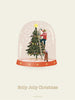 Vissevasse Holly Jolly Christmas Card, A6