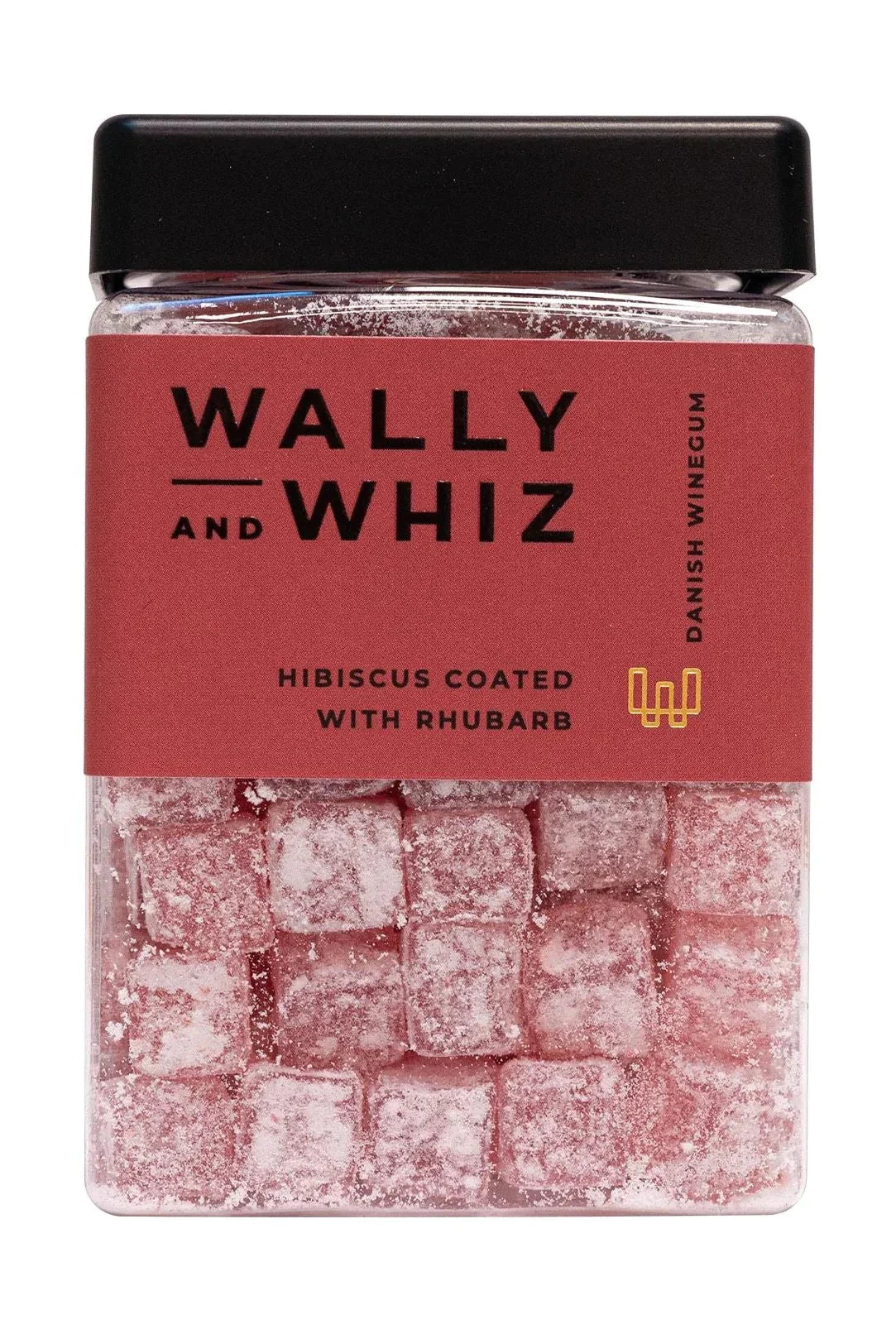 Kostka gumowa Wally and Whiz Wine, Hibiscus z rabarbem, 240G