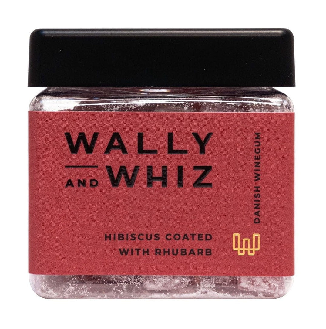 Kostka gumowa Wally and Whiz Wine, Hibiscus z rabarbem, 140g