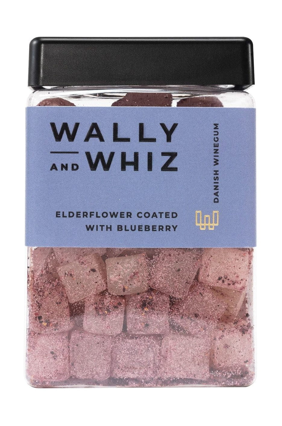 Kostka gumowa Wally and Whiz Wine, Elderflower z jagodą, 240G