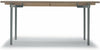 Carl Hansen Ch322 Dining Table Incl. 4 Additional Plates, Steel/Oiled Oak