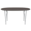 Fritz Hansen Superellipse™ Dining Table Silvergrey/Grey Fenix Laminates, 150x100 Cm