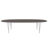 Fritz Hansen Superellipse™ Dining Table Silvergrey/Grey Fenix Laminates, 300x130 Cm