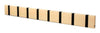 LOCA KNAX WIRKAL RACK 8 HAK, MAPLE ONTATREATED/Black