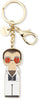 Lucie Kaas Sketch.inc Kokeshi Keychain, Elton in White