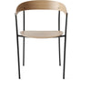 New Works Missing Dining Chair With Armrest, Oak