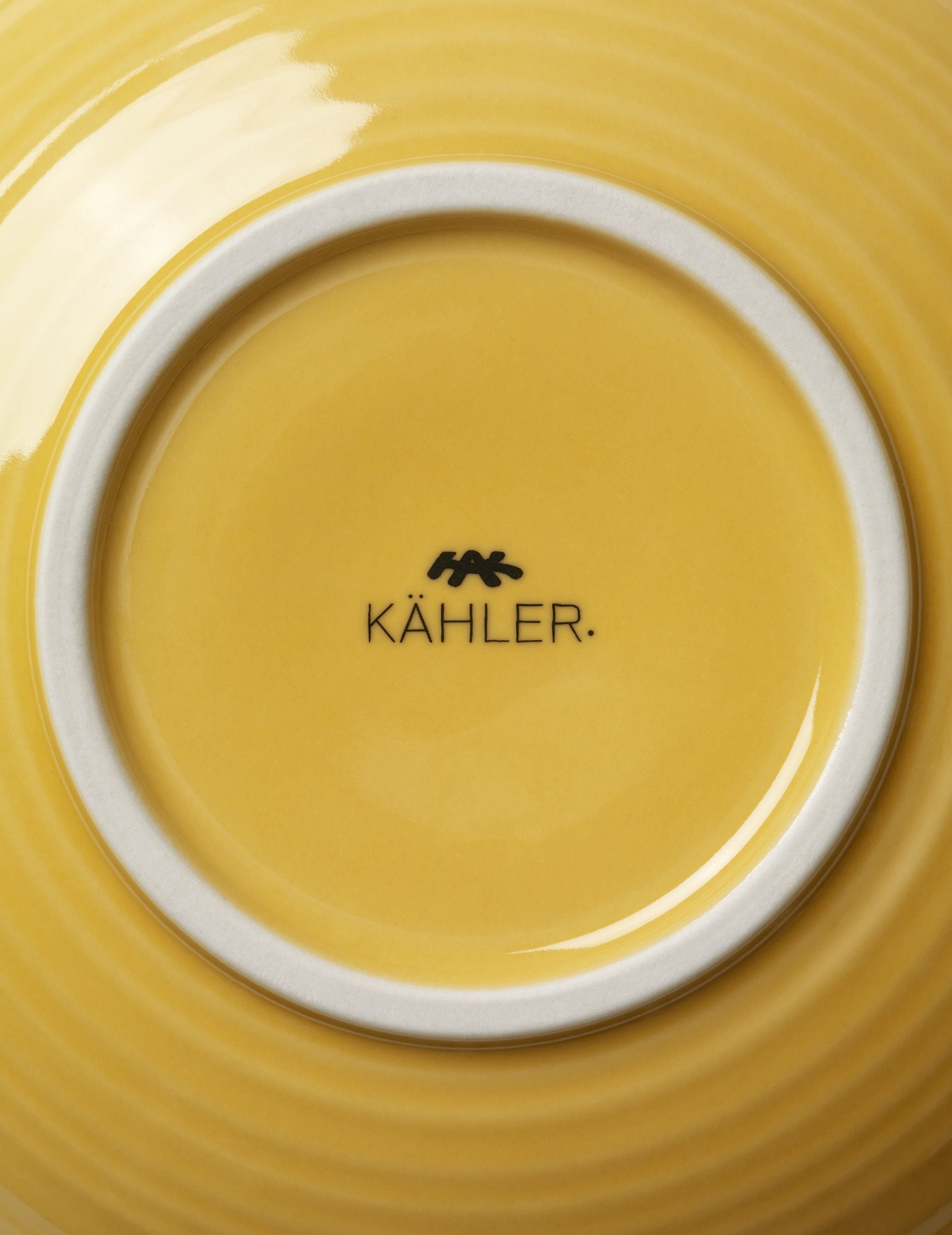 Kähler Colore Bowl Ø19 cm, szafran żółty