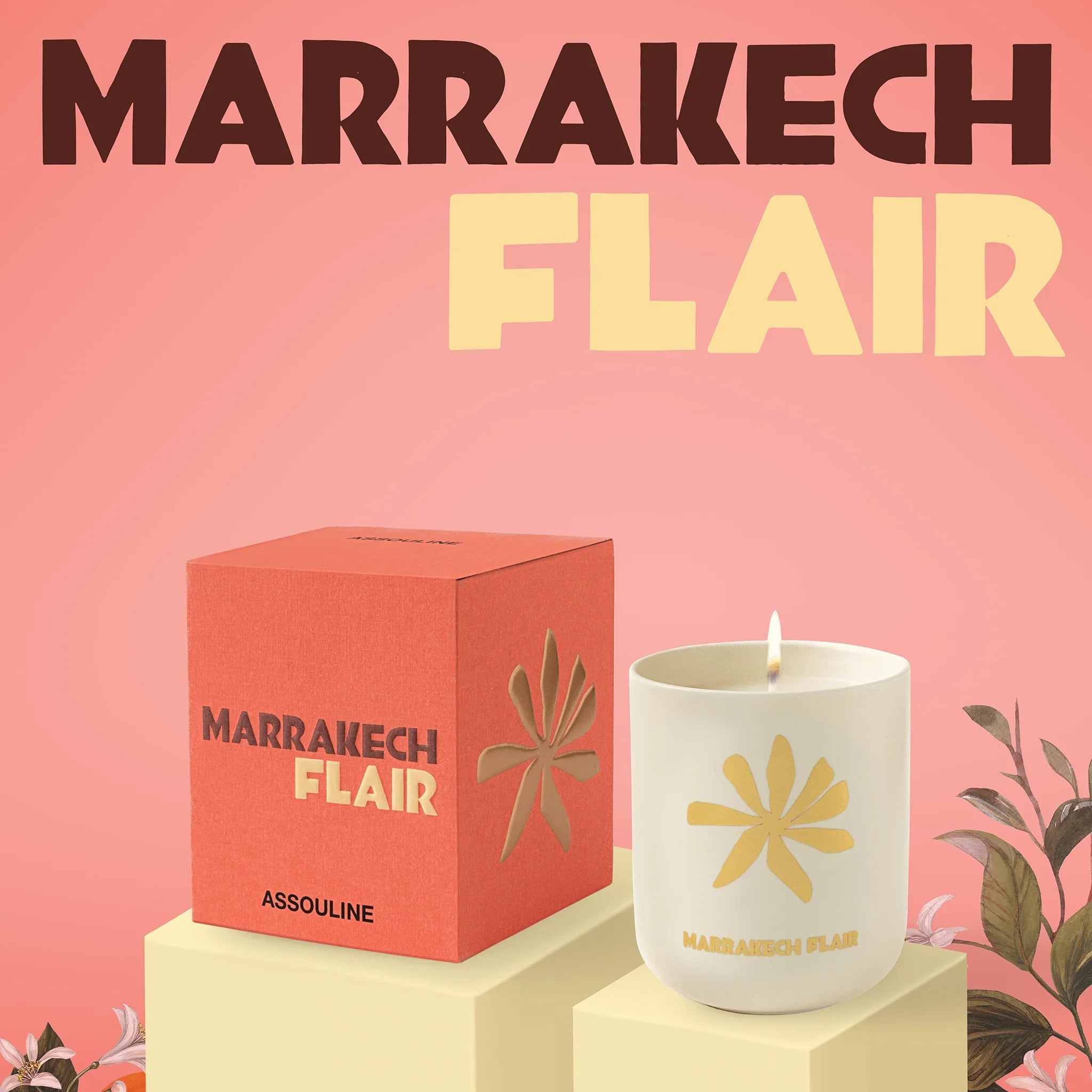 Assouline Marrakech Flair-Podróż z domu Candle
