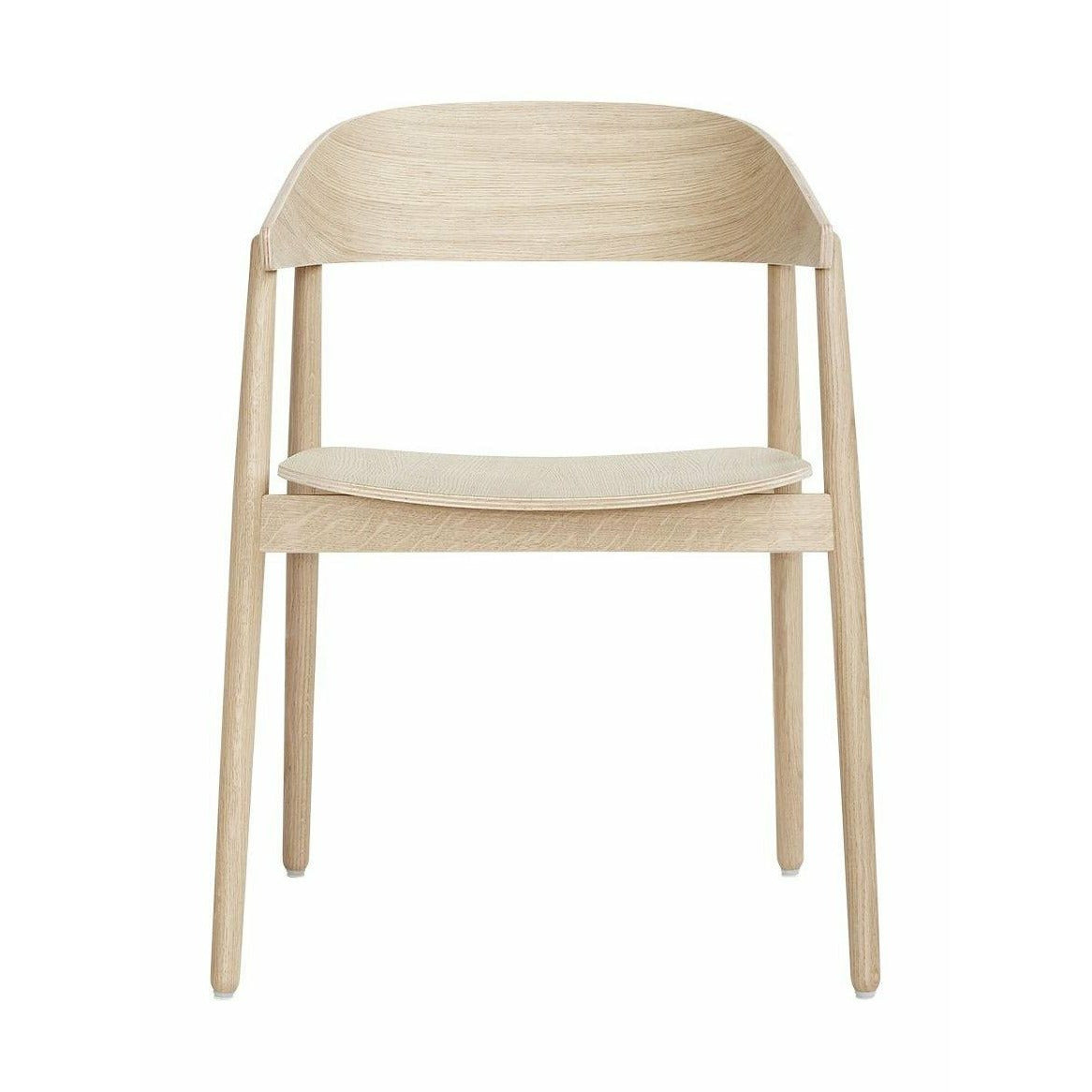 Andersen Furniture AC2 Krzesło dębowe, białe pigmentowane lakierowane