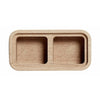 Andersen Furniture Create Me Box Oak, 2 przedziały, 6x12 cm