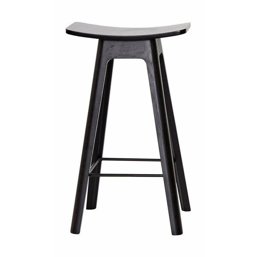 Andersen Furniture HC1 Bar Stool Black Oak, H 67 cm