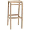 Andersen Furniture HC3 Bar Stool Oak, H 78 cm