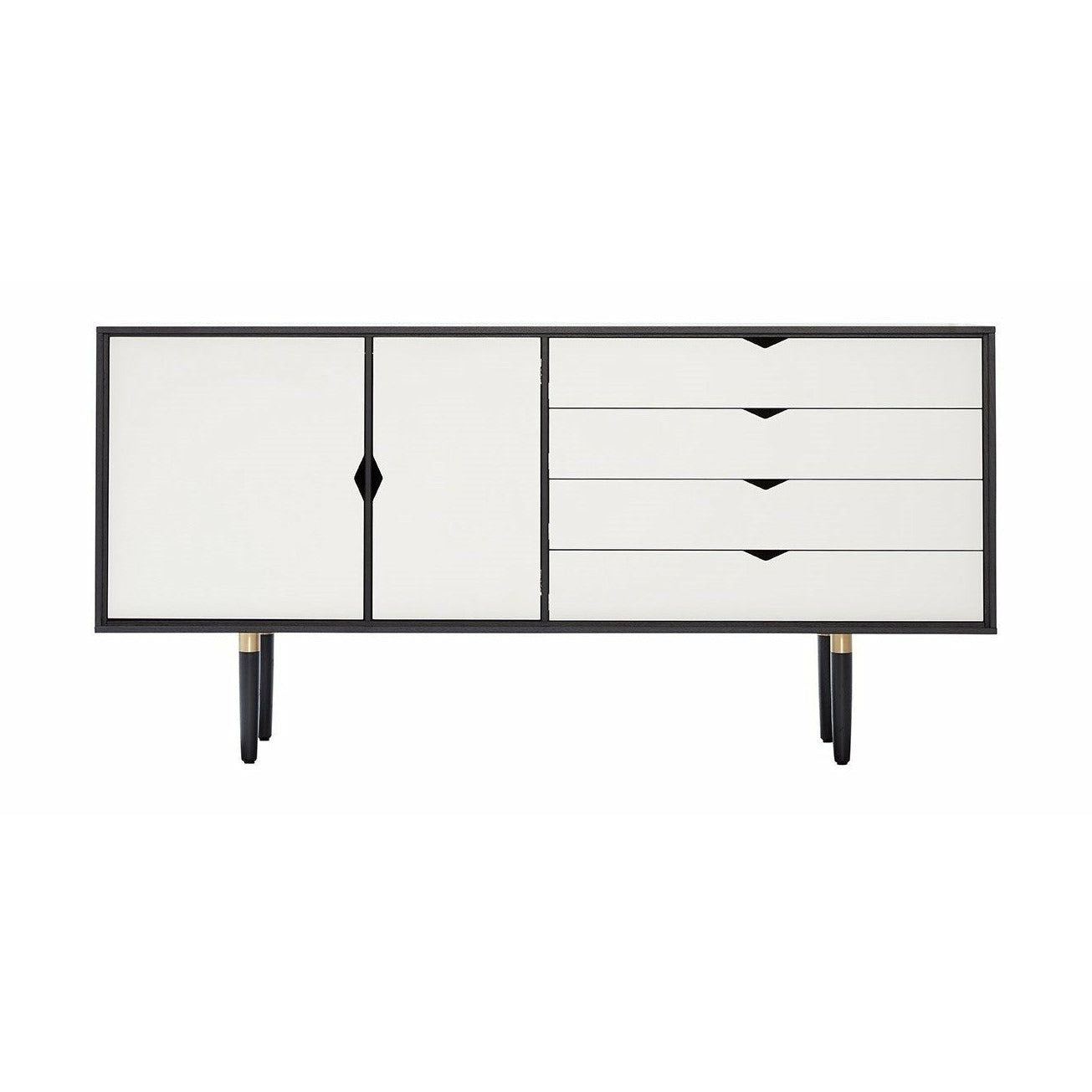Andersen Furniture S6 Ku kredysta czarny, biały front