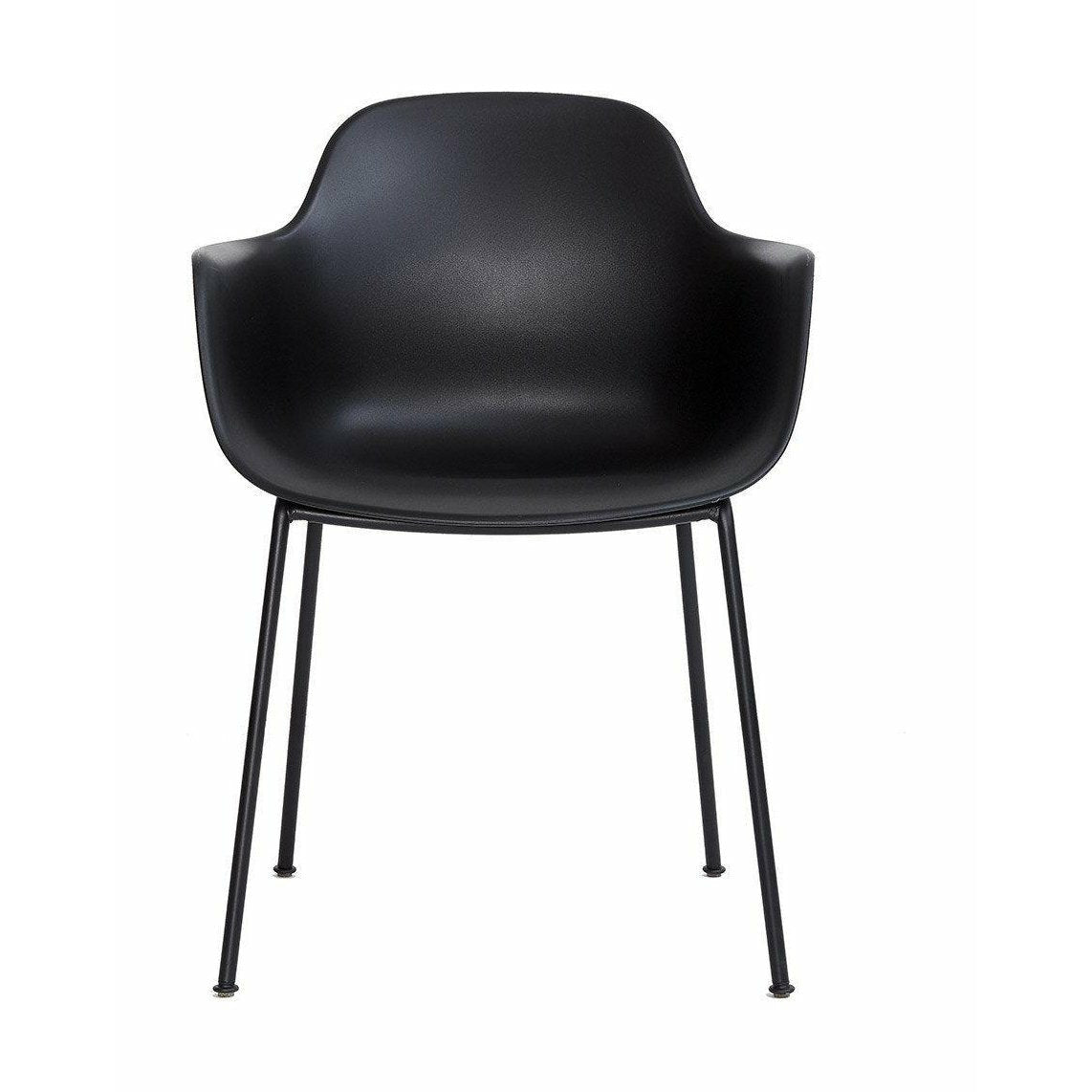 Andersern Furniture AC3 Krzesło czarna rama, czarne siedzenie