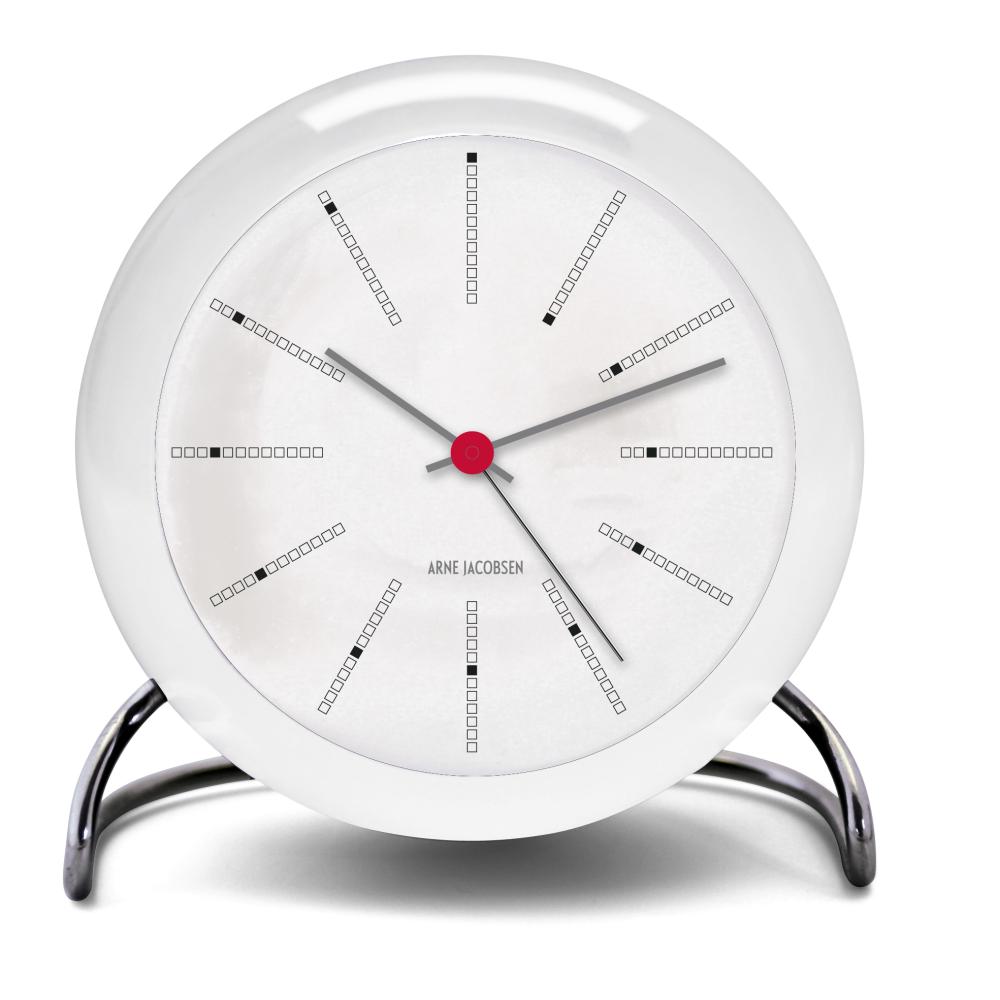 Zegar stołu bankera Arne Jacobsen z alarmem