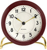 Zegar stołu stacji Arne Jacobsen z alarmem, Bordeaux