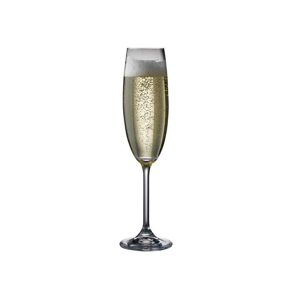 Szklanki szampana Bitz, przezroczyste, 2 szt.