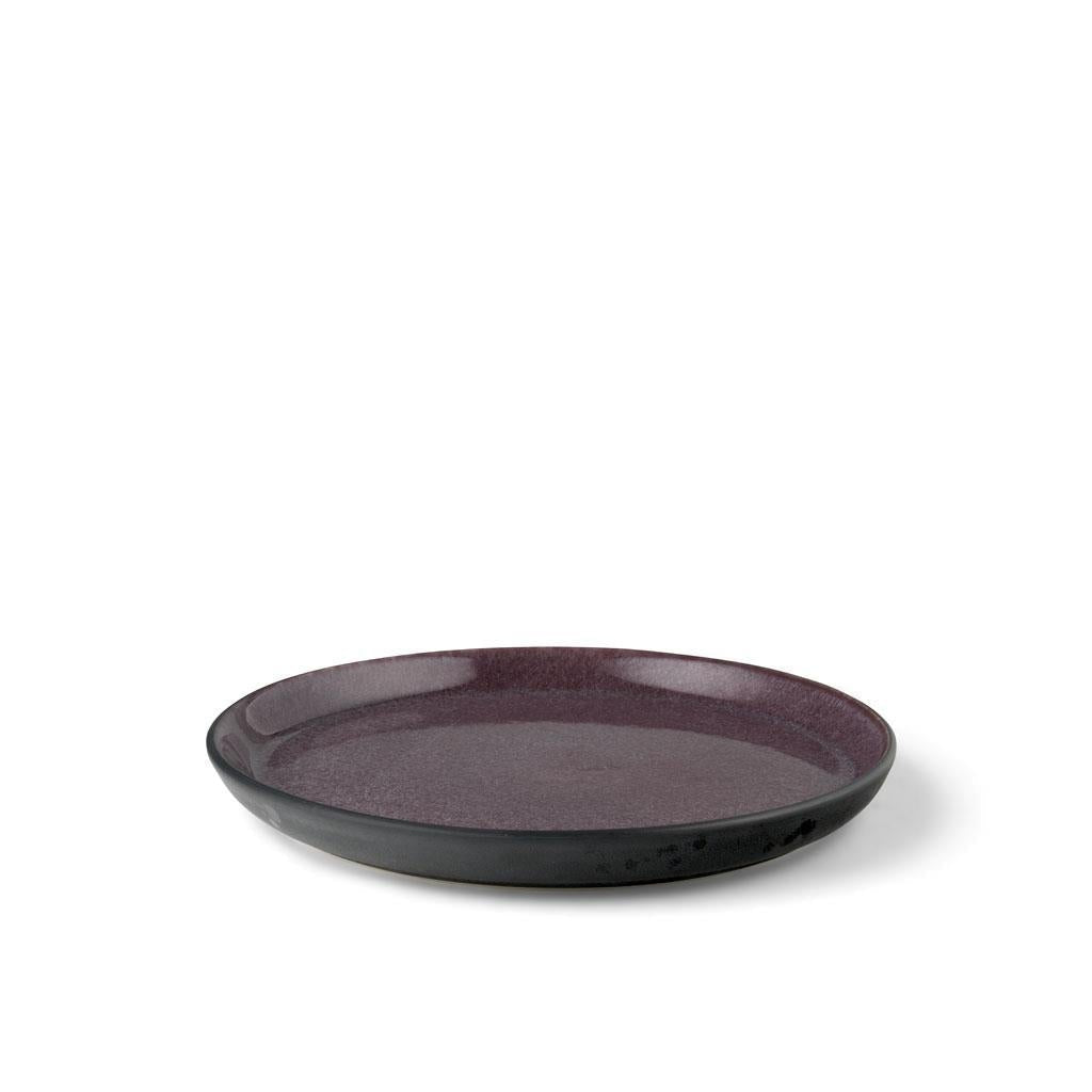 Bitz Gastro Plate, czarna/fioletowa, Ø 21 cm