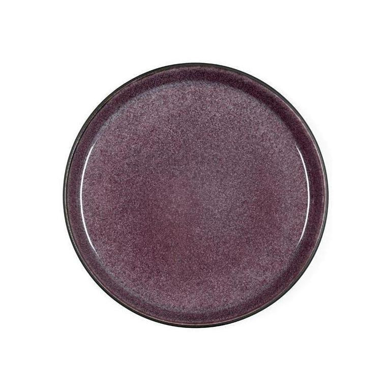 Bitz Gastro Plate, czarna/fioletowa, Ø 21 cm