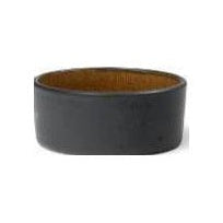 Bitz Mini Bowl, Black/Amber, ø 7cm