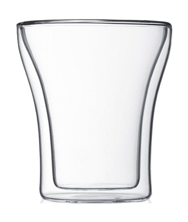Bodum Assam Glass podwójny muruk 0,2 l, 2 szt.