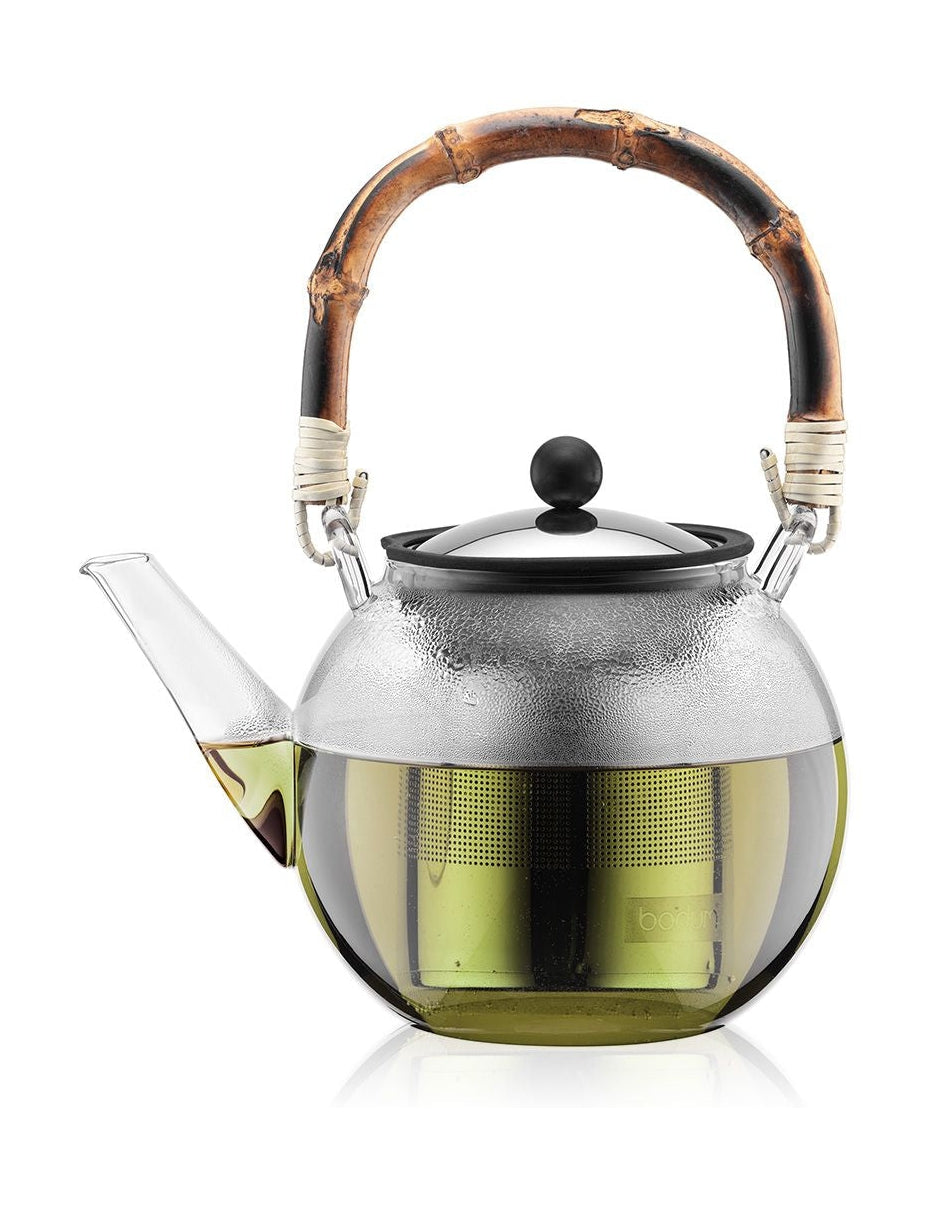 Bodum Assam Twórca herbaty z filtrem i bambusem, 1 L