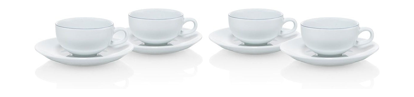 Bodum Blå Espresso Cup And Saucer Set, 4 Pcs.