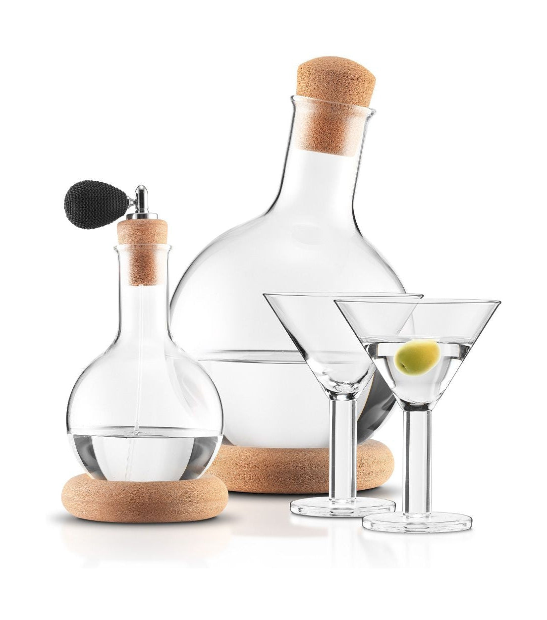 Wódka bodum melior i sucha martini z 2 szklankami, 2 szt.