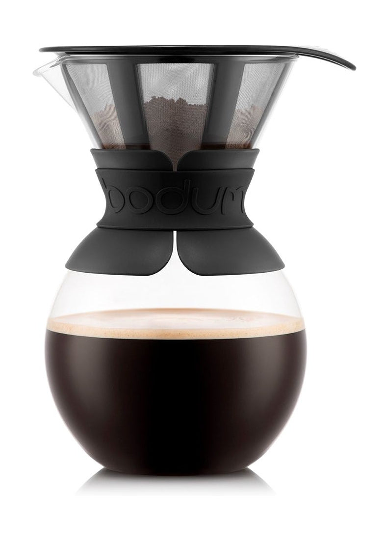 Bodum Polej ekspres do kawy ze stałym filtrem kawy czarny, 8 filiżanek