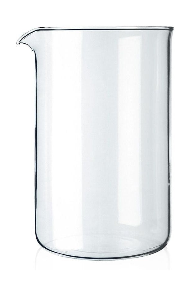 Bodum Zapasowe zlewki wymiany szklanki na ekspres do kawy 11,7 cm, 12 filiżanek
