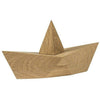 Boyhood Admiral Paper Boat Dekoracyjna postać Mała, dębowa drewno