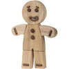 Chilhood Man Man Drewniana figura, dębowy, mały