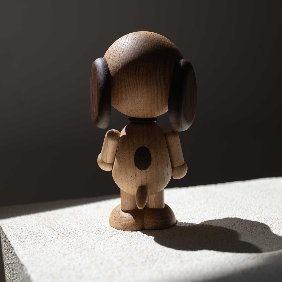 Boyhood Snoopy Peanuts ™ ️ drewniana figura dębowa, duża
