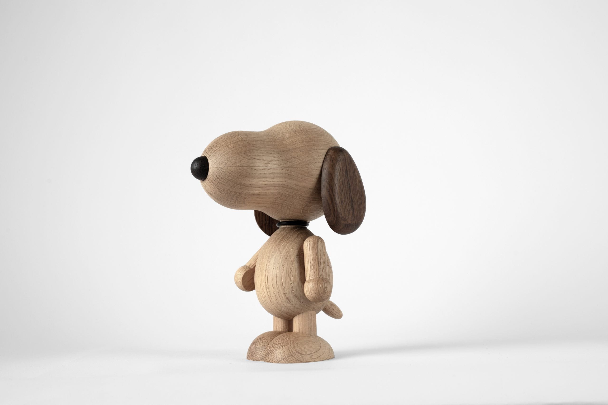 Boyhood Snoopy Peanuts ™ ️ drewniana figura dębowa, mały