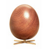 Pomysła mahoniowa baza drewniana jajka, mosiężna podstawa