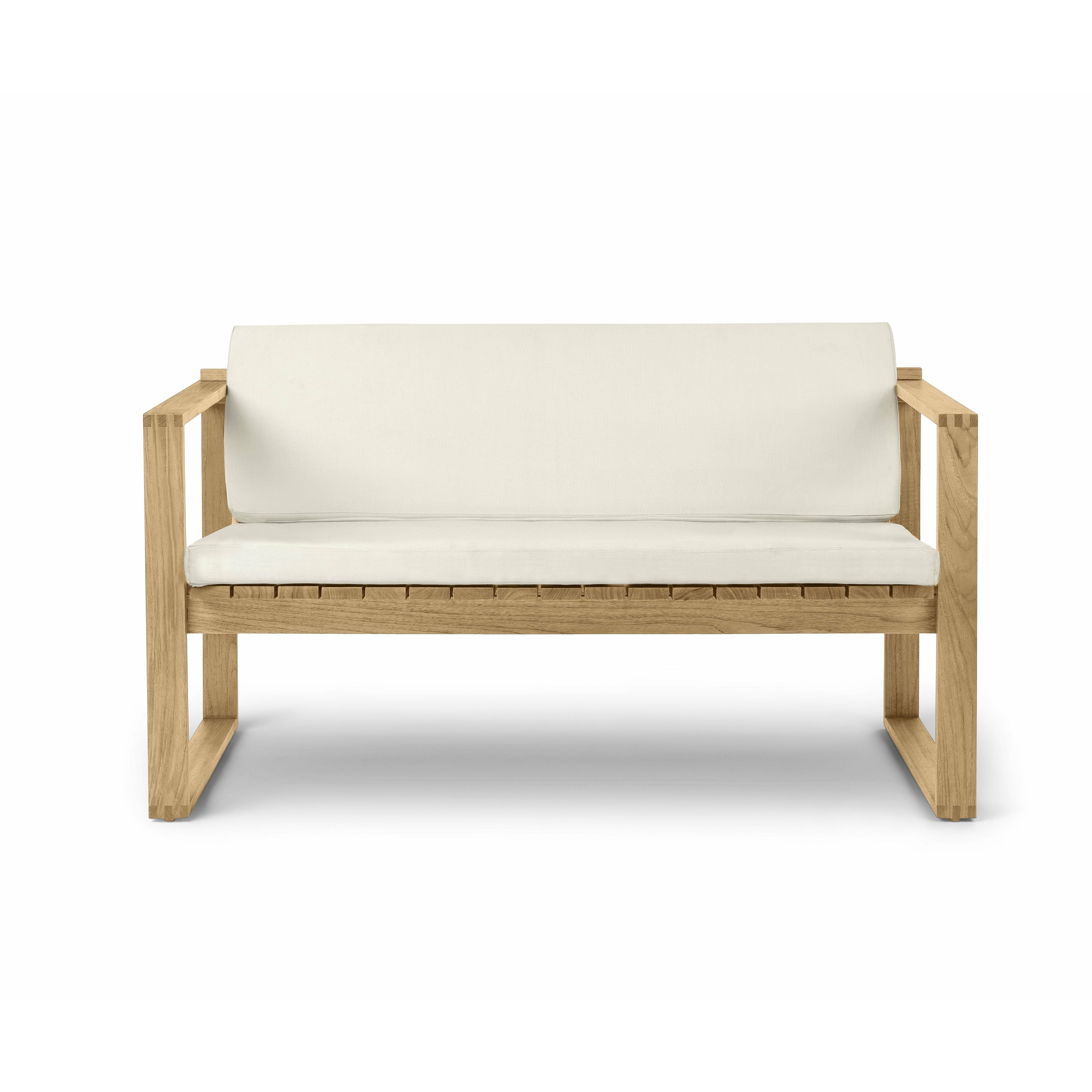 Carl Hansen BK12 Sofa sofa wewnętrzna/zewnętrzna, nietraktowany teak