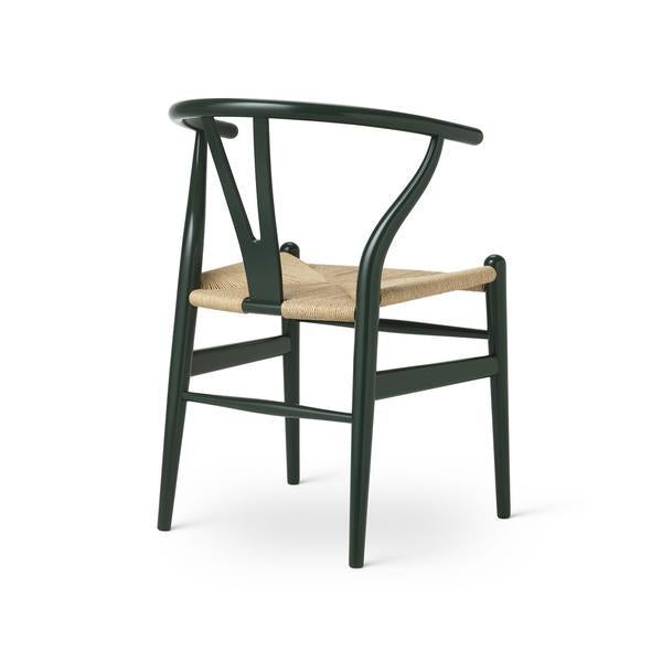 Carl Hansen CH24 Wishbone krzesło, BEECH Special Edition, Forest Green