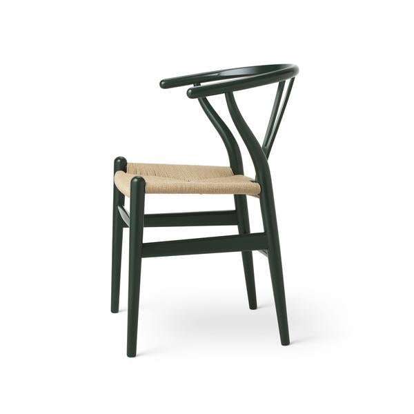 Carl Hansen CH24 Wishbone krzesło, BEECH Special Edition, Forest Green