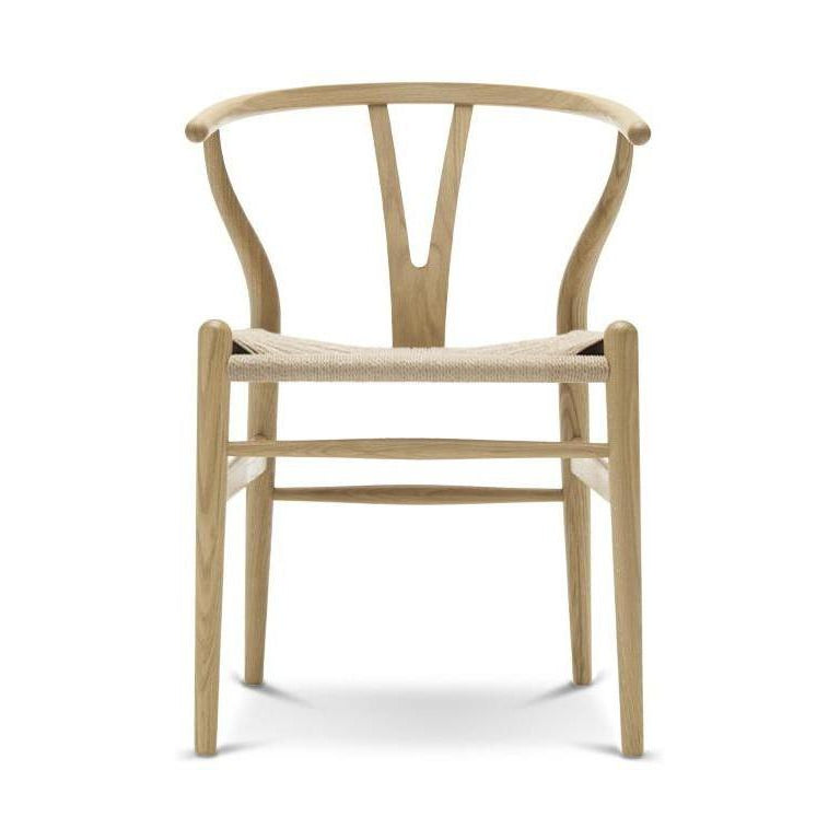Carl Hansen CH24 Wishbone krzesło naturalny, lakierowany dąb