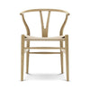 Carl Hansen CH24 Wishbone krzesło naturalny, lakierowany dąb