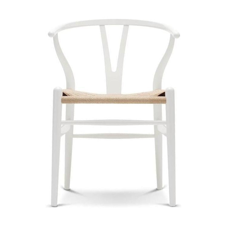 Carl Hansen CH24 Y Krzesek krzesło Naturalne papierowe przewód, naturalny biały