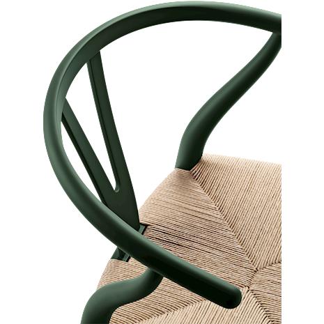 Carl Hansen CH24 Wishbone krzesło specjalne, edycja specjalna Beech, Soft Green