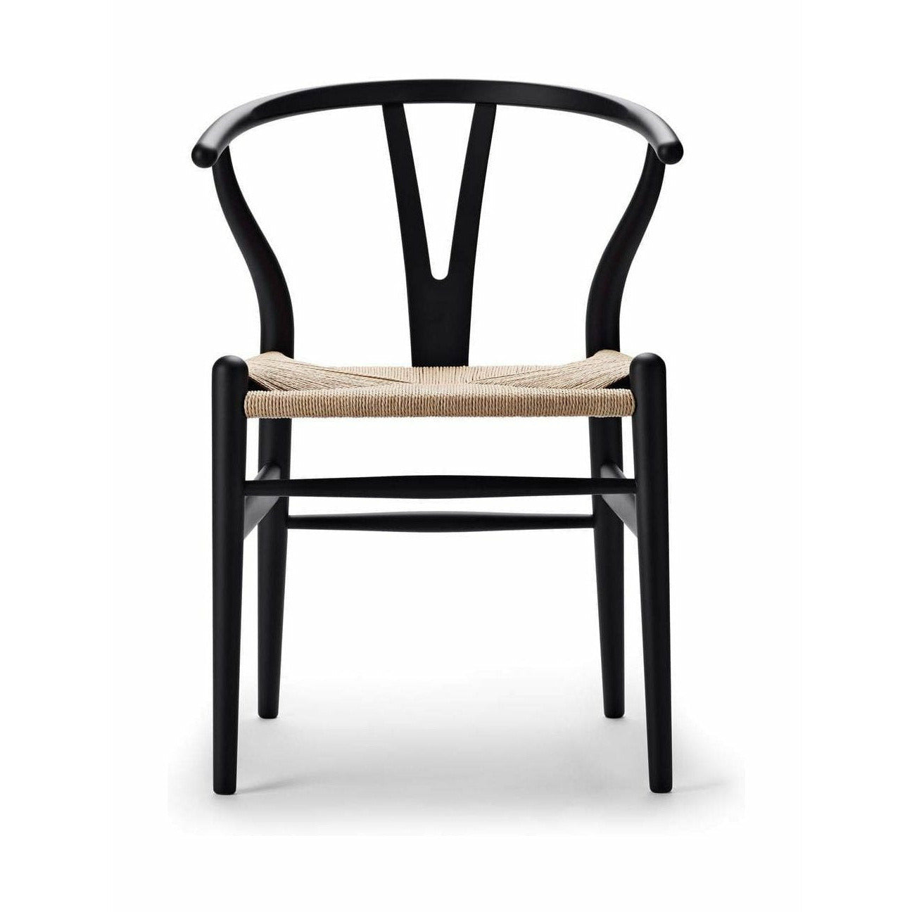 Carl Hansen CH24 Wishbone krzesło specjalne, edycja specjalna Beech, Soft Black