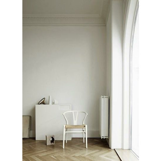Carl Hansen CH24 Wishbone krzesło specjalne, edycja specjalna Beech, miękka biel