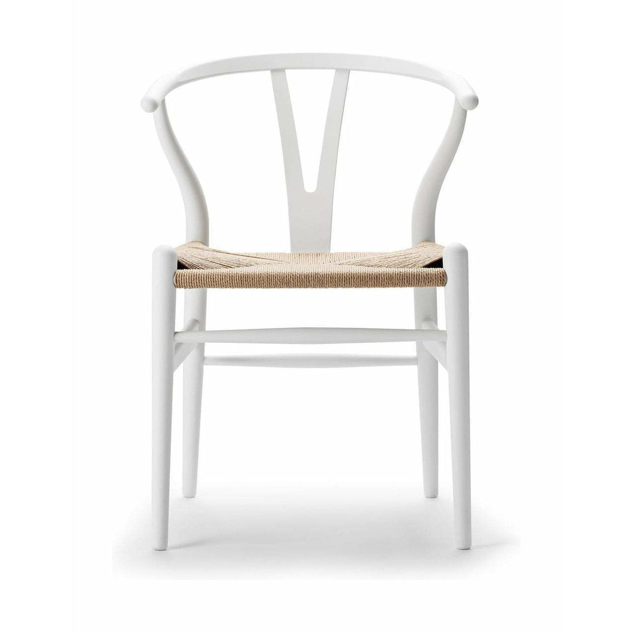 Carl Hansen CH24 Wishbone krzesło specjalne, edycja specjalna Beech, miękka biel
